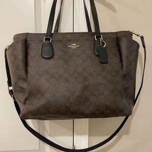 Authentic Coach Brand Diaper Bag